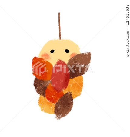 Bagworm 蠟筆觸摸 Bagworm 蠟筆觸摸 124513638