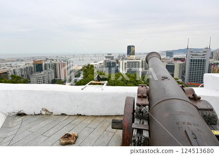 View from Guia Fortress, a World Heritage Site, Macau 124513680