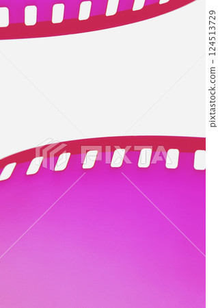 Background with film strip 124513729
