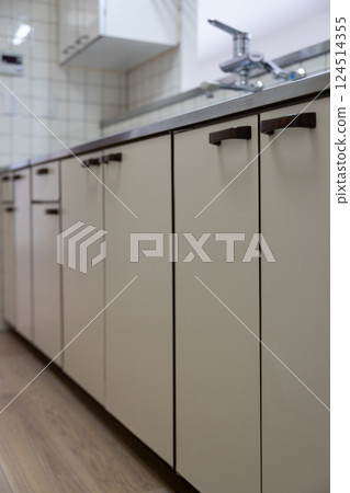 入住前的出租公寓廚房 入住前的出租公寓廚房 124514355