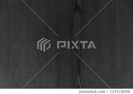 Black wood texture pattern, Charcoal wooden plank for nature background 124518098