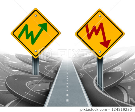 Stagflation Economy Crisis 124519280