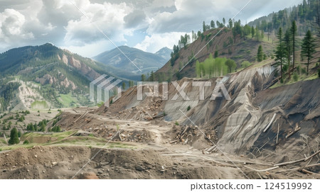 Erosion And Landslides In Mountainous Regions 124519992