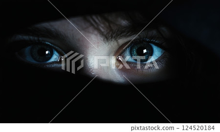 Man With A Haunting Presence In The Darkness Man With A Haunting Presence In The Darkness 124520184