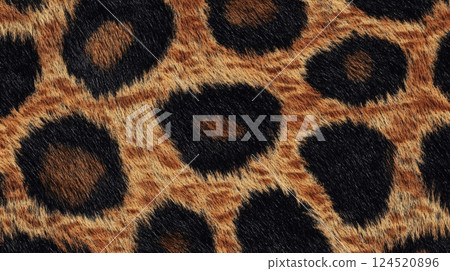 Animalistic Print Texture Abstract Background 124520896
