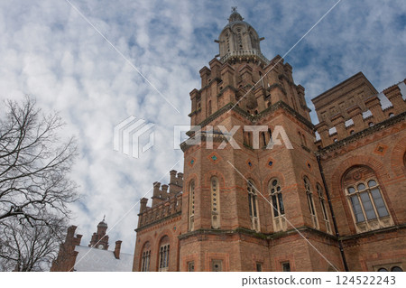 Chernivtsi National University church in winter, Ukraine. Chernivtsi National University church in winter, Ukraine. 124522243