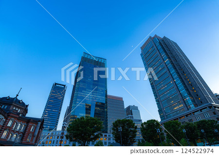 [Magic Hour] 東京車站周圍的Magic Hour風景[東京] 124522974