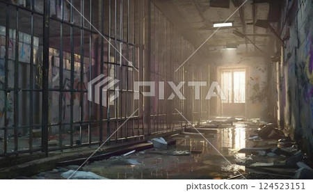 破舊的監獄 124523151