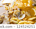 Soondubu jjigae style soup. 124524251