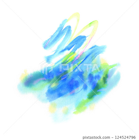 a watercolor background a watercolor background 124524796