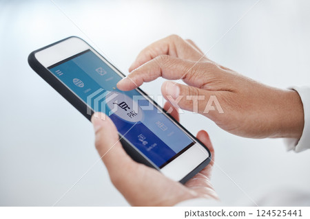 Smartphone, ecommerce and mobile app payment, fintech and digital store, money and banking, data or finance technology. Man press cellphone dashboard, online shopping cart icons and financial network Smartphone, ecommerce and mobile app payment, fintech and digital store, money and banking, data or finance technology. Man press cellphone dashboard, online shopping cart icons and financial network 124525441