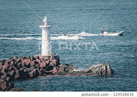 燈塔和日本捕魚 燈塔和日本捕魚 124526016