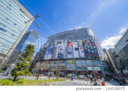 Scenery in front of Akihabara Station, Tokyo Scenery in front of Akihabara Station, Tokyo 124526075
