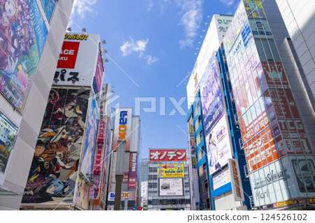 秋葉原站前電器街的風景 124526102
