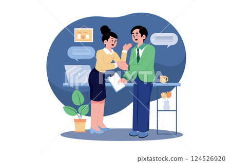 Customer Handshaking With a Marketing Agent Customer Handshaking With a Marketing Agent 124526920