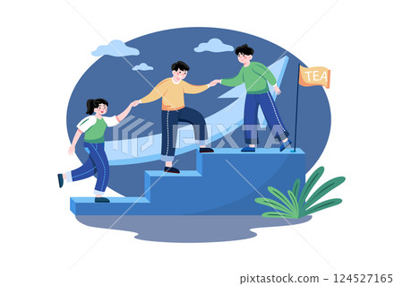 Team building importance in business success 124527165