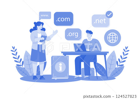 Email service offers customizable domains for businesses. 124527823