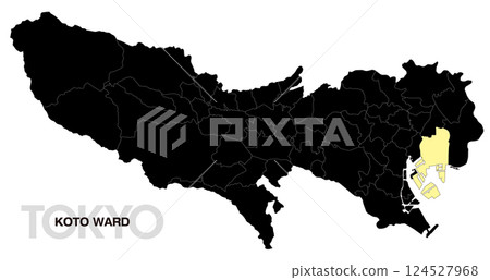 東京江東區位置圖(含區界)_02 東京江東區位置圖(含區界)_02 124527968