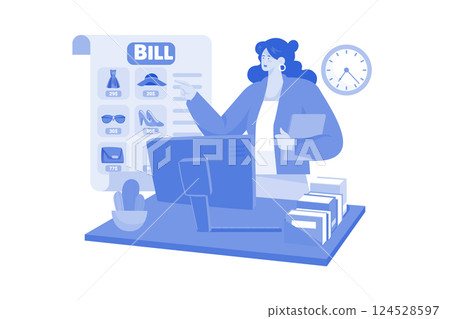 Billing specialist assists with billing inquiries and disputes. 124528597