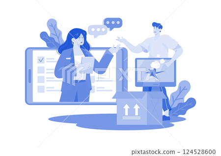 Complaint resolution specialist handles and resolves customer complaints. Complaint resolution specialist handles and resolves customer complaints. 124528600