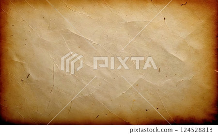 AI image: Old paper texture 124528813
