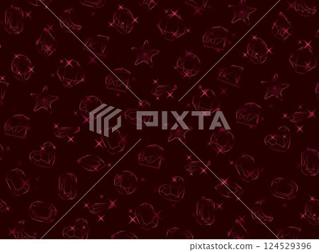 切割玻璃圖案，11 酒紅色 B 124529396