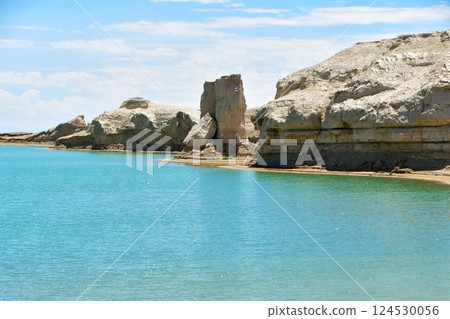 Photo of Yadan Landform in Qinghai Province, China 124530056