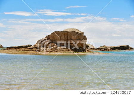 Photo of Yadan Landform in Qinghai Province, China 124530057