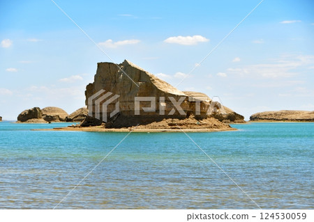 Photo of Yadan Landform in Qinghai Province, China 124530059