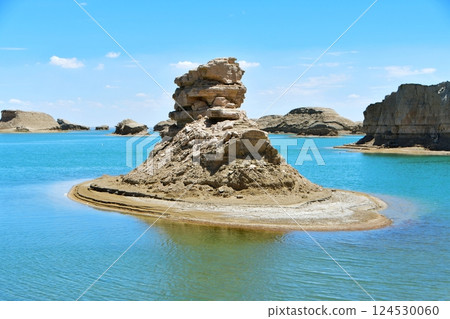 Photo of Yadan Landform in Qinghai Province, China Photo of Yadan Landform in Qinghai Province, China 124530060