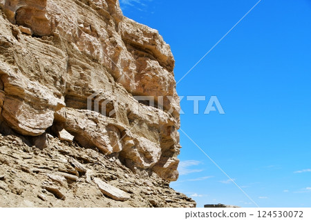Photo of Yadan Landform in Qinghai Province, China 124530072