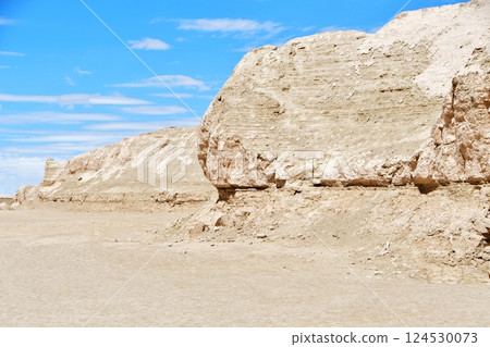 Photo of Yadan Landform in Qinghai Province, China 124530073