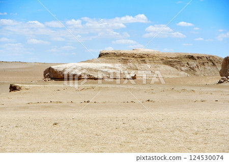 Photo of Yadan Landform in Qinghai Province, China 124530074