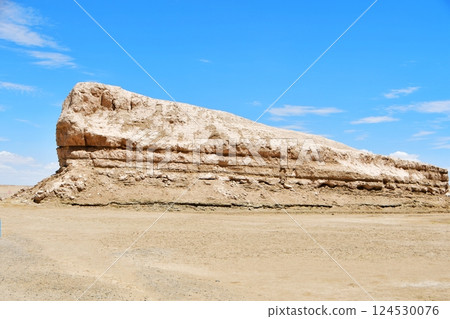 Photo of Yadan Landform in Qinghai Province, China 124530076