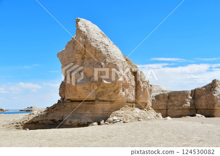 Photo of Yadan Landform in Qinghai Province, China 124530082