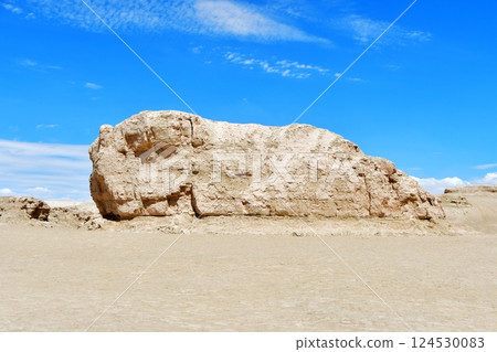 Photo of Yadan Landform in Qinghai Province, China 124530083