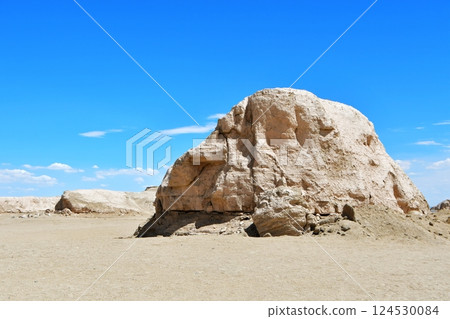 Photo of Yadan Landform in Qinghai Province, China 124530084