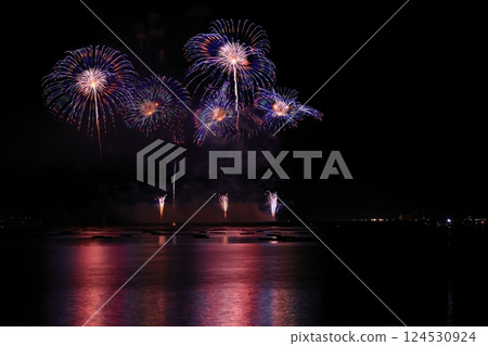 岩手縣陸前高田市三陸煙火大會 124530924