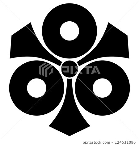 這是一個家族徽章。被稱為蛇之三劍。 124531096