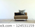 Stylish single-seater sofa 124531159
