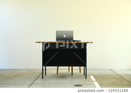 A stylish little desk for remote work A stylish little desk for remote work 124531160