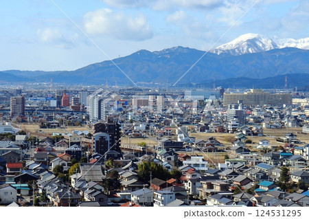 大垣市和山脈(養老山脈和伊吹山) 大垣市和山脈(養老山脈和伊吹山) 124531295