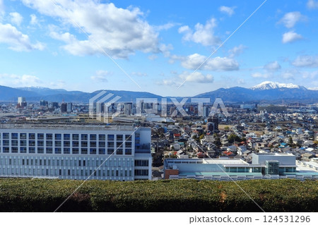 大垣市和山脈(養老山脈和伊吹山) 大垣市和山脈(養老山脈和伊吹山) 124531296