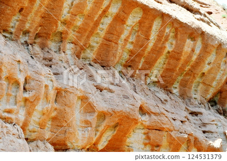 Photo of Danxia Landform in Gansu Province, China 124531379
