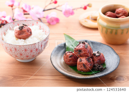 鰹魚梅 紀州南高梅 124531640