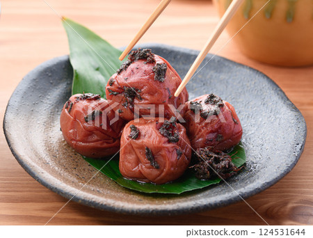 鰹魚梅 紀州南高梅 124531644