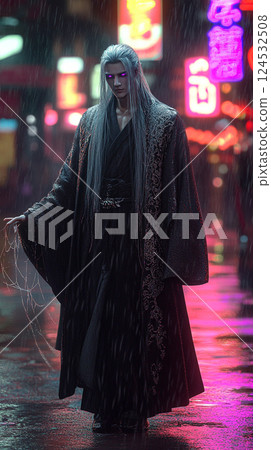 霓虹城裡的白髮男 124532508