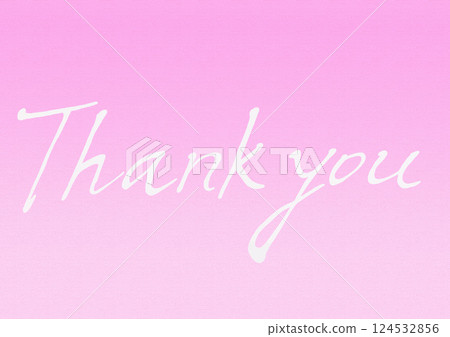 thank you message on pink background thank you message on pink background 124532856