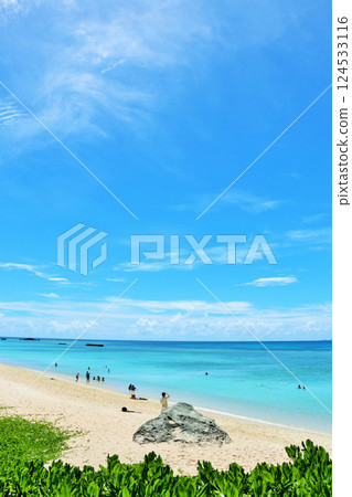 沖繩Hateruma海島藍天的Nishihama 124533116