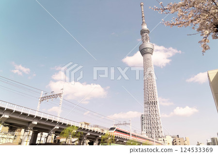 與天空樹的風景 與天空樹的風景 124533369